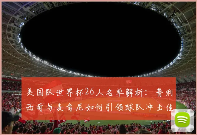 美国队世界杯26人名单解析：普利西奇与麦肯尼如何引领球队冲击佳绩？